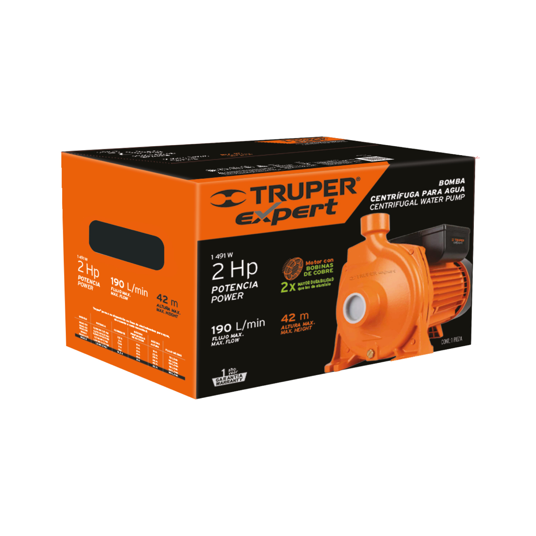 bomba centrífuga para agua modelo europeo, 2 hp (10066) bomba centrífuga para agua modelo europeo, 2 hp (10066)