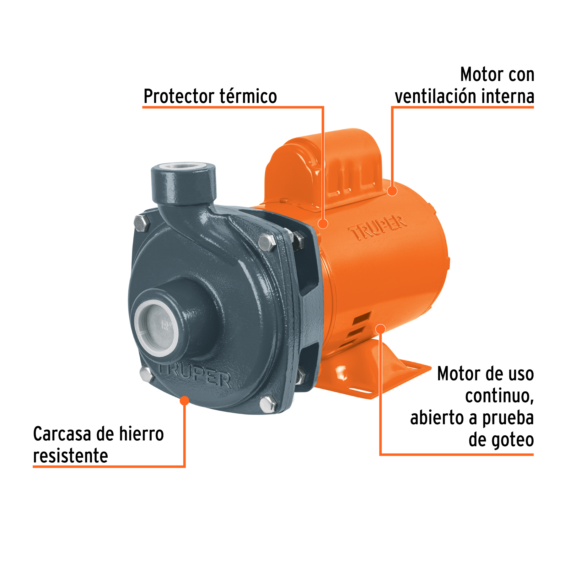 bomba centrífuga para agua, 3/4 hp (100389) bomba centrífuga para agua, 3/4 hp (100389)
