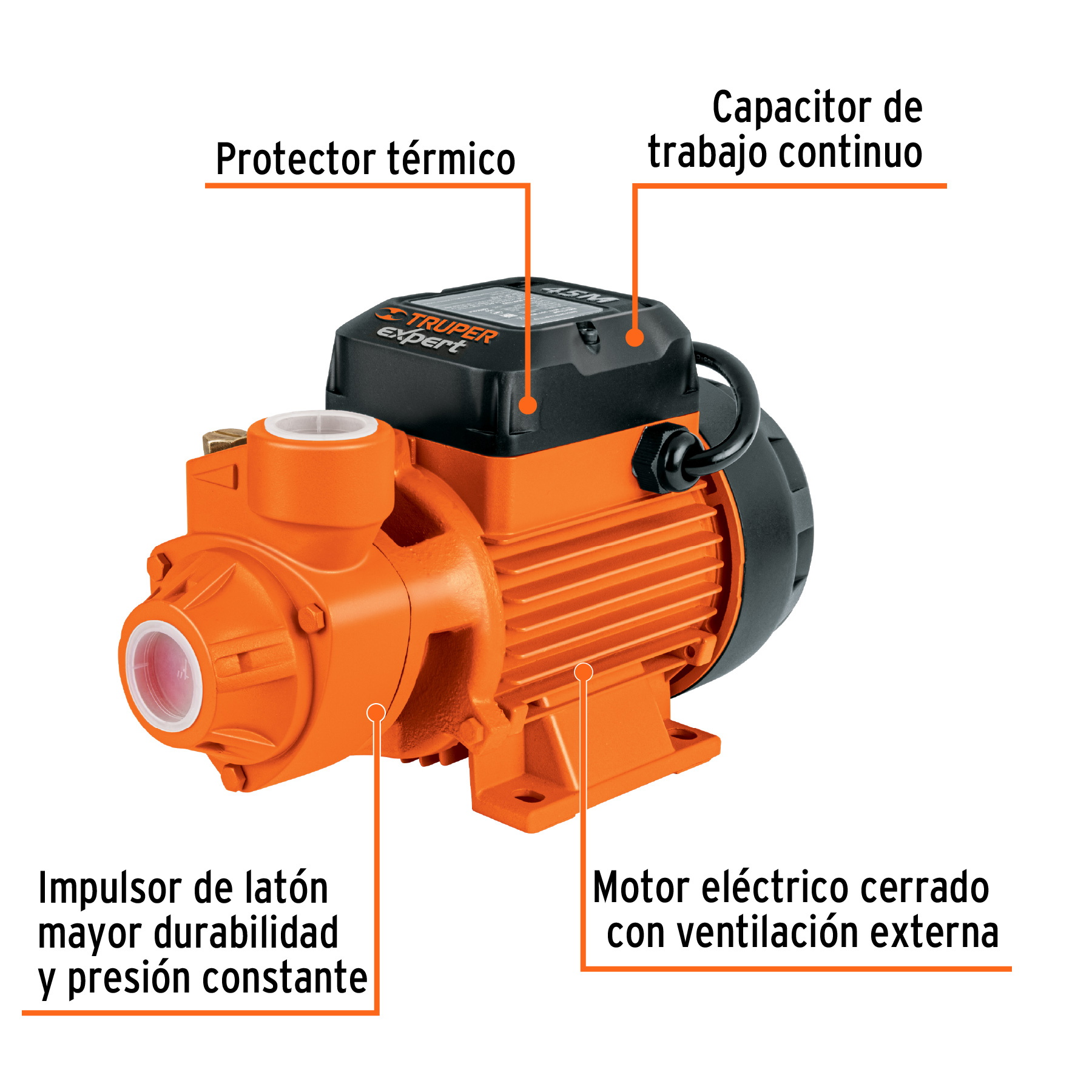 bomba periférica 3/4hp, altura máx 65m, uso agrícola (10069) bomba periférica 3/4hp, altura máx 65m, uso agrícola (10069)