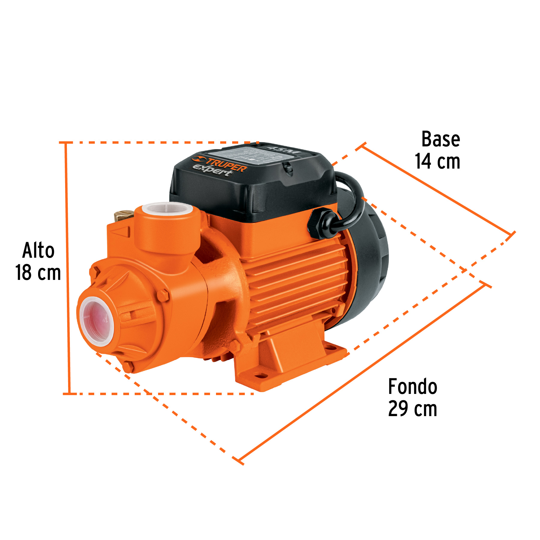 bomba periférica 3/4hp, altura máx 65m, uso agrícola (10069) bomba periférica 3/4hp, altura máx 65m, uso agrícola (10069)