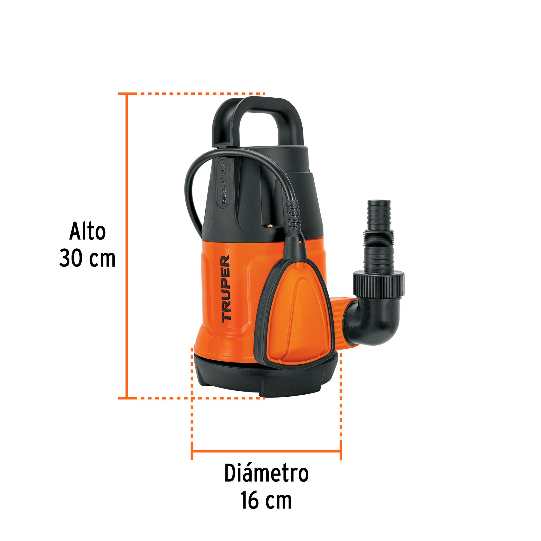 bomba sumergible plástica, 1/2 hp para agua limpia (12601) bomba sumergible plástica, 1/2 hp para agua limpia (12601)
