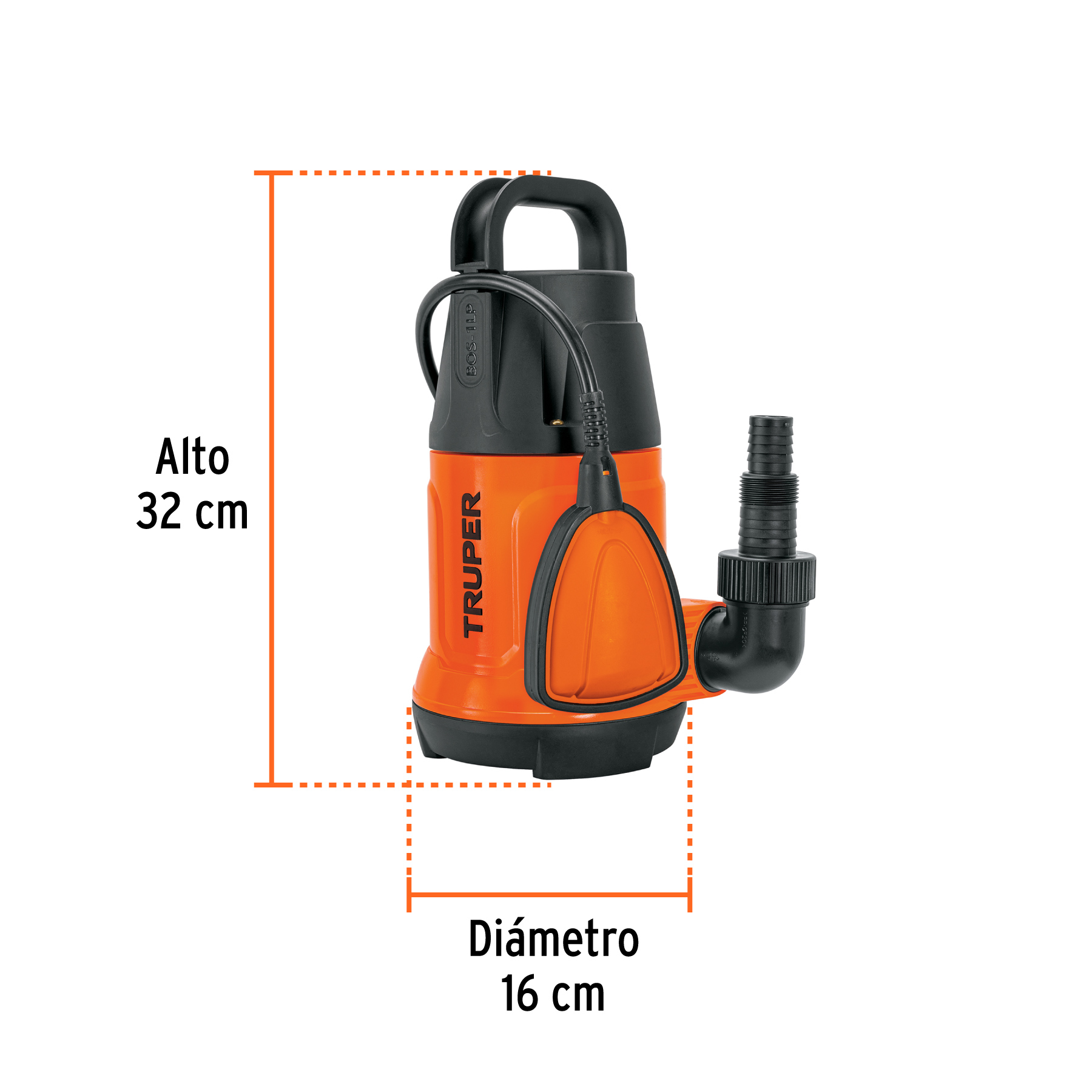 bomba sumergible plástica, 1 hp para agua limpia (12602) bomba sumergible plástica, 1 hp para agua limpia (12602)
