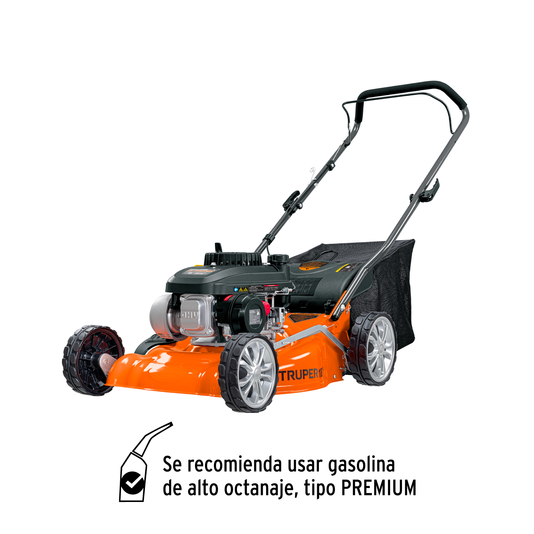 podadora con motor a gasolina de 4 hp, 18" de corte (19966) podadora con motor a gasolina de 4 hp, 18" de corte (19966)