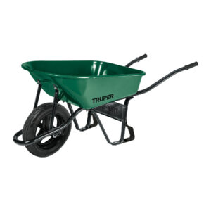 carretilla 4.75 ft3 angosta, imponchable, tubular, truper (10253)