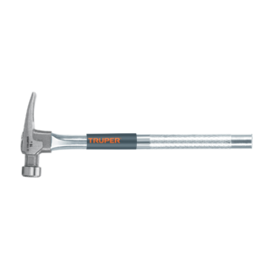 martillo tubular 16 oz uña california ripper, cara fresada (10643)