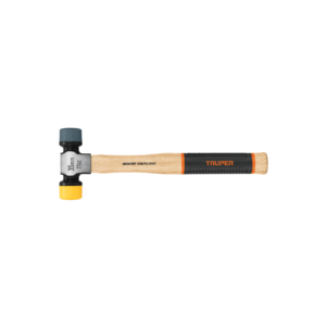 martillo 35 mm con caras suaves intercambiables, truper grip (13137)