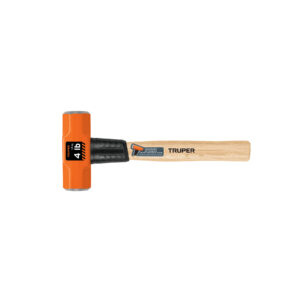 marro octagonal 4 lb, mango de madera 12", truper (16508)