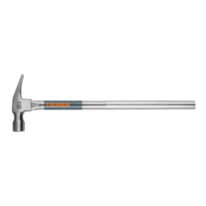 martillo tubular pulido 20 oz uña recta, truper (16703)