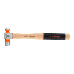 martillo pulido de bola 8 oz mango hickory, truper grip (16900)