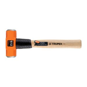 marro octagonal 2.5 lb, mango de madera 12", truper (17045)