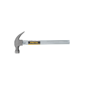 martillo uña curva 16 oz, mango tubular, pretul (20595)
