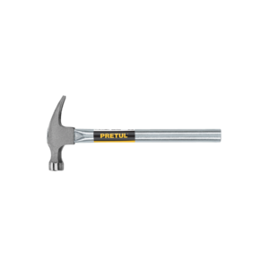 martillo uña recta 16 oz, mango tubular, pretul (20596)