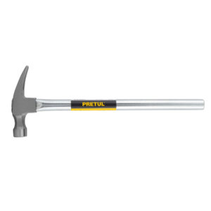 martillo uña recta 20 oz, mango tubular, pretul (20597)