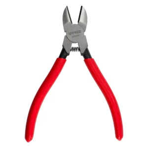 PRODUCTOS pinza para electricista con mango rubber grip con resorte corte diagonal de 5 13/32" (205gr)