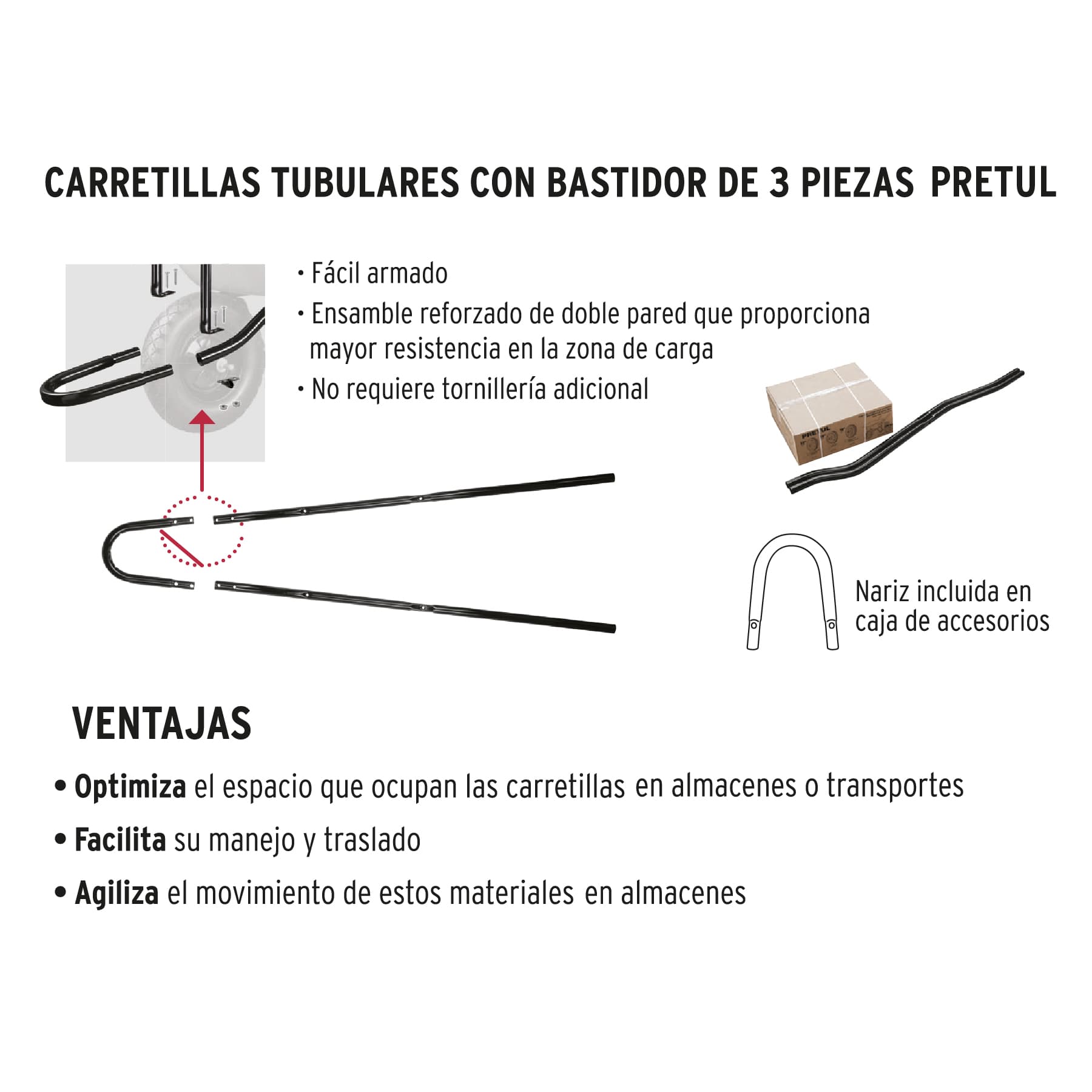 carretilla 4 ft3 roja, imponchable, bastidor tubular, pretul (20629) carretilla 4 ft3 roja, imponchable, bastidor tubular, pretul (20629)