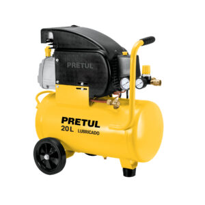 PRODUCTOS compresor lubricado, 20l, 2 1/2hp, horizontal, 127v (23065)