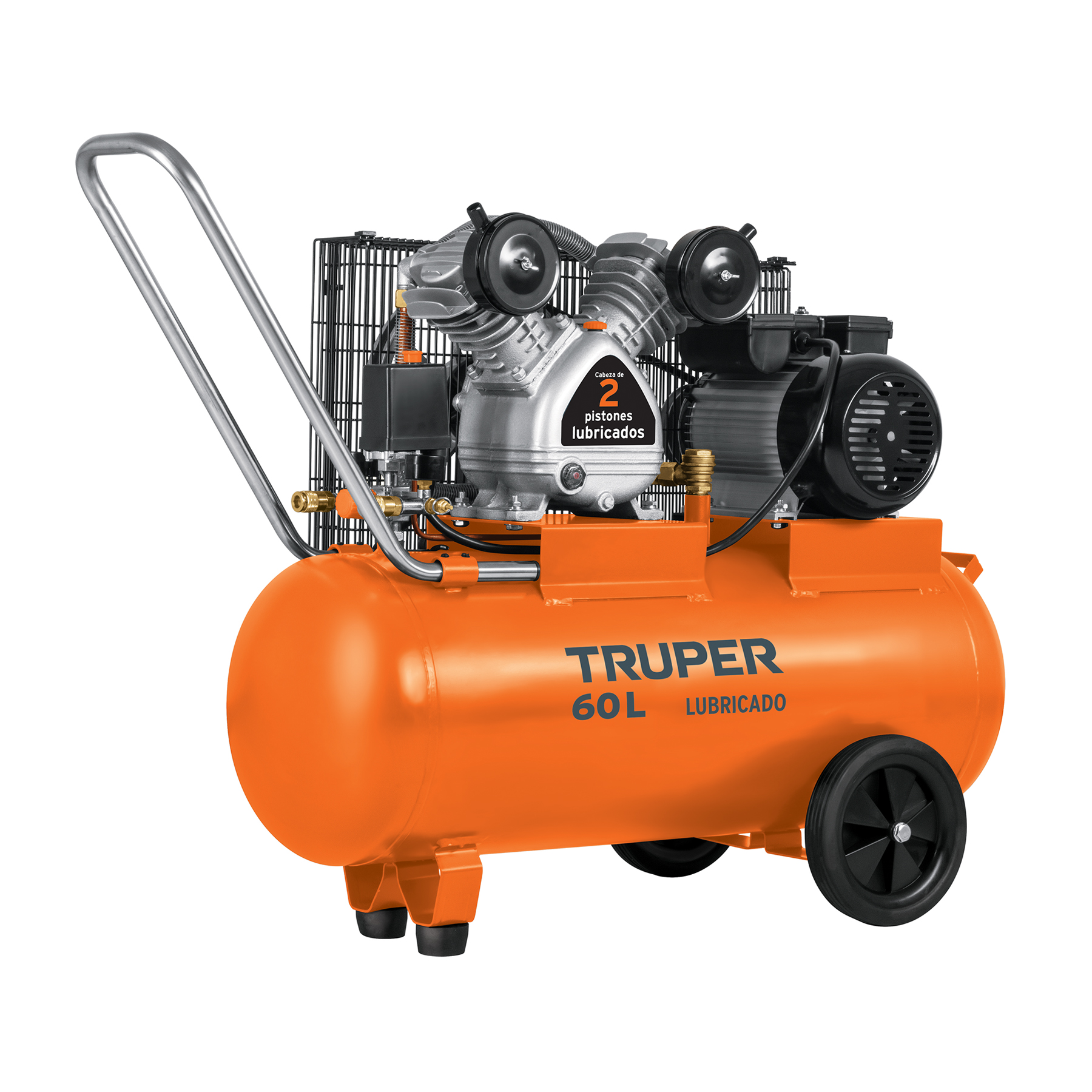 compresor lubricado, de banda, 60l, hor, 4hp, 127v (19005) compresor lubricado, de banda, 60l, hor, 4hp, 127v (19005)