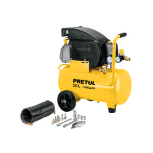PRODUCTOS kit compresor lub, 20l, manguera y accesorios, 127v (27106)