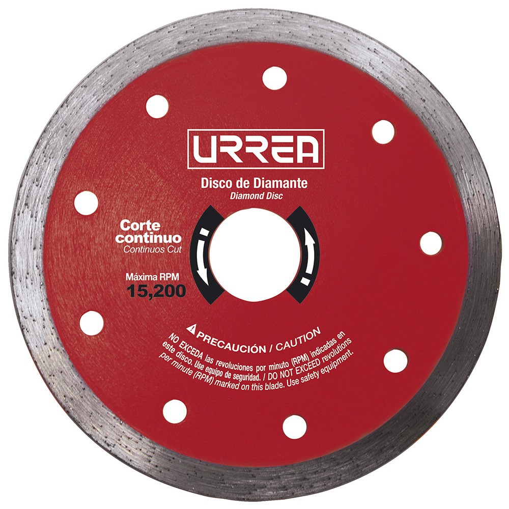 disco de diamante uso industrial corte continuo 4 1/2″ urrea (ddic45) disco de diamante uso industrial corte continuo 4 1/2″ urrea (ddic45)