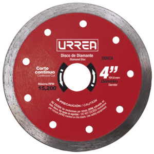 disco de diamante uso industrial corte continuo 7″ urrea (ddic7)