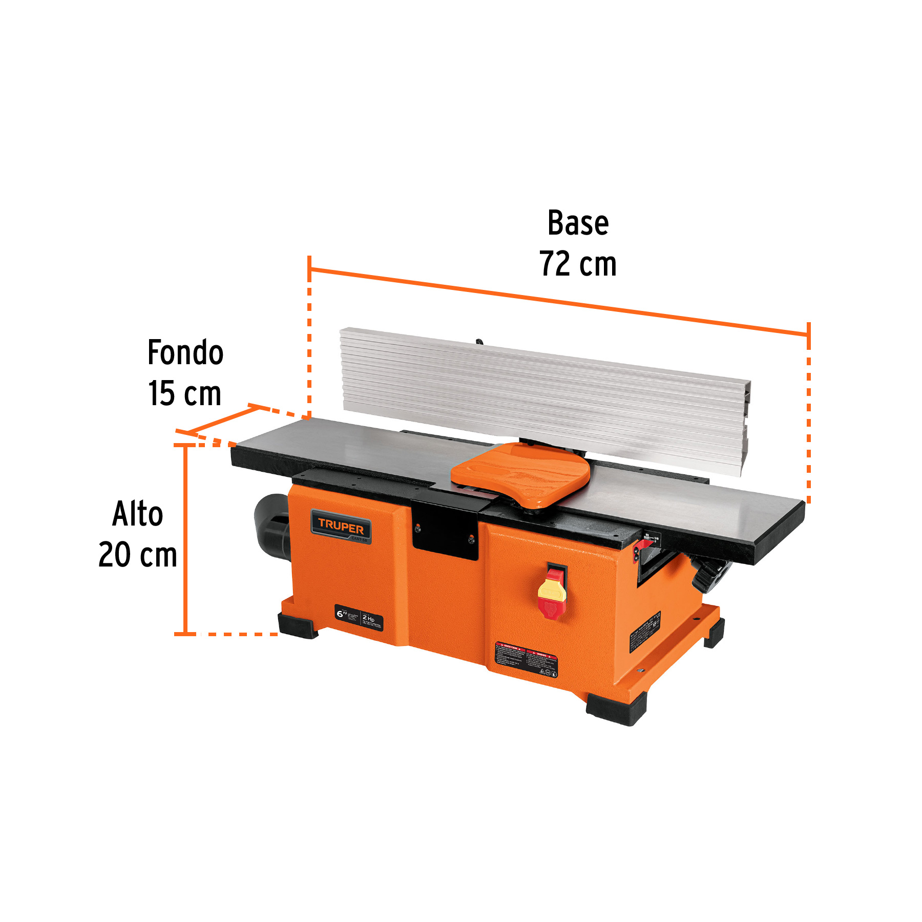 canteadora de banco 6", 2 hp (1500 w), truper (102973) canteadora de banco 6", 2 hp (1500 w), truper (102973)