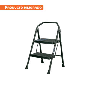 escalerilla tubular, plegable, 2 peldaños, truper (103142)