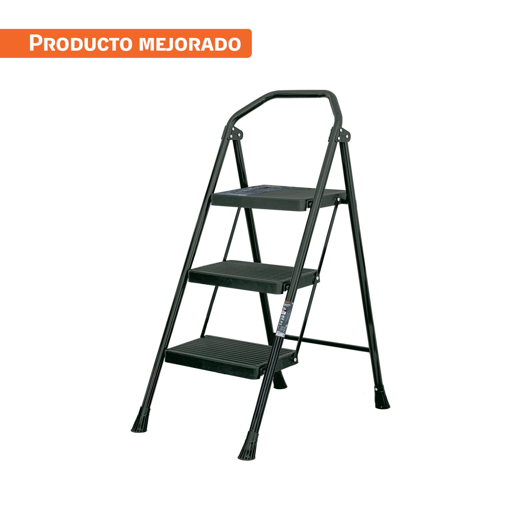 escalerilla tubular, plegable, 3 peldaños, truper (103143) escalerilla tubular, plegable, 3 peldaños, truper (103143)