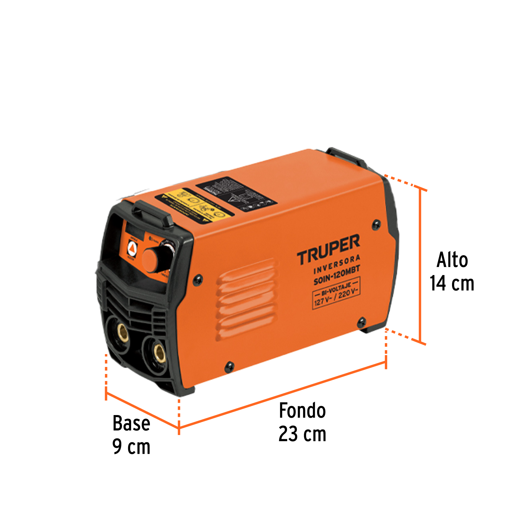 mini soldadora inversora 130a, bi voltaje 127/220v, truper (103704) mini soldadora inversora 130a, bi voltaje 127/220v, truper (103704)