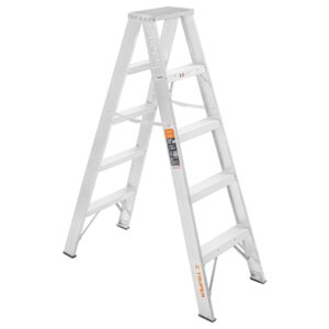 escalera de tijera doble, tipo ll, 4 escalones, truper (10495)