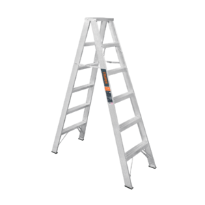 escalera de tijera doble, tipo ll, 5 escalones, truper (10496)