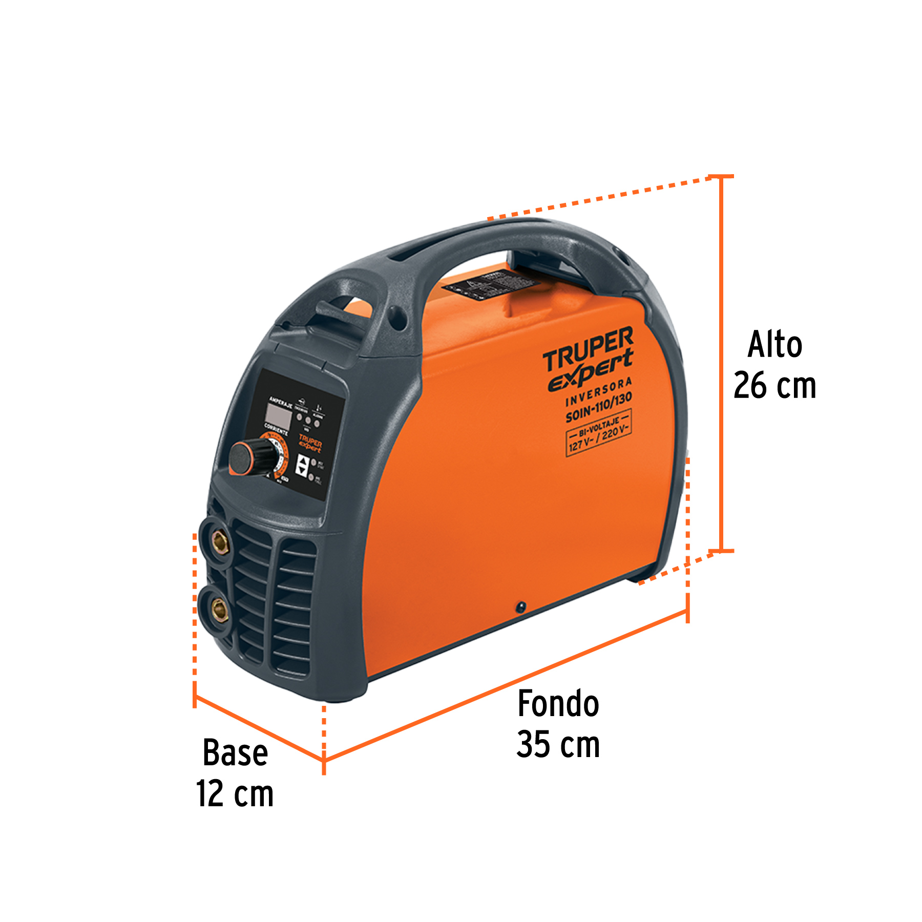 soldadora inversora 130a, bi voltaje 127/220v, truper expert (11787) soldadora inversora 130a, bi voltaje 127/220v, truper expert (11787)