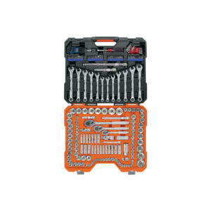 juego 199 herramientas 1/4", 3/8" y 1/2" std y mm p/mecánico truper (12894)