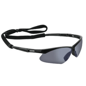 lentes seguridad espejo plata c/cordón ajustable, sport (15182)