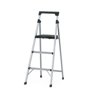 escalerilla tubular plegable, 3 peldaños, aluminio, truper (16764)