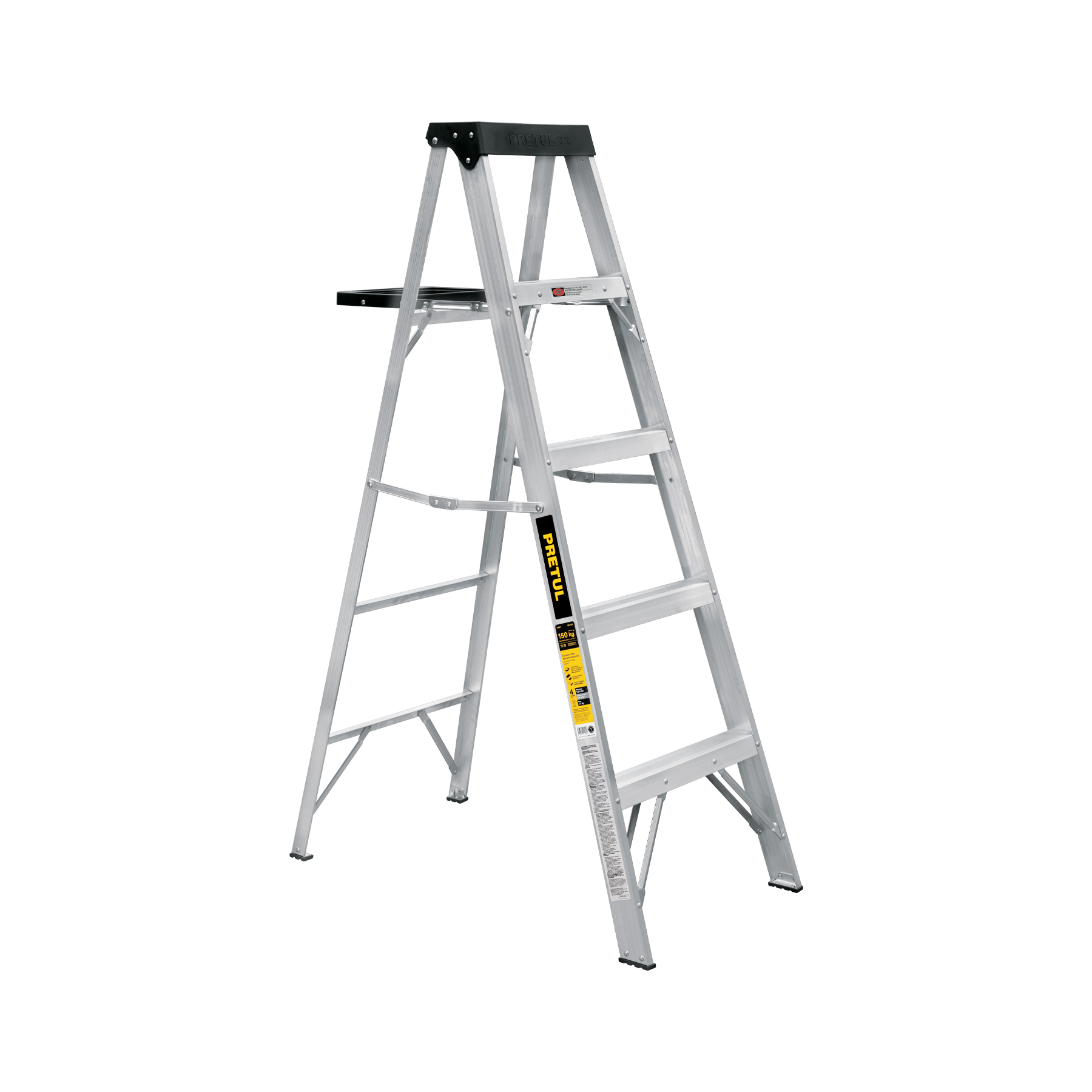 escalera de tijera tipo iii 4 escalones y bandeja, pretul (20687) escalera de tijera tipo iii 4 escalones y bandeja, pretul (20687)