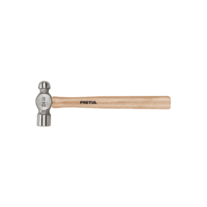 martillo pulido de bola 24 oz mango madera, pretul (22659)