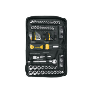 juego de 83 herramientas 1/4" y 3/8" para mecánico, pretul (22984)