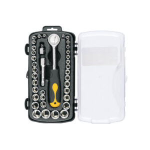 juego de 39 herramientas 1/4" y 3/8" para mecánico, pretul (23969)