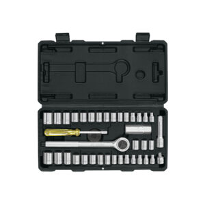 juego de 39 herramientas 1/4" y 3/8" para mecánico, pretul (24220)