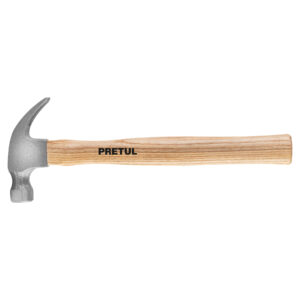 martillo semipulido, 7 oz, uña curva, pretul (25000)
