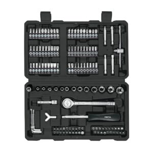juego de 130 herramientas 1/4" para mecánico, pretul (26091)