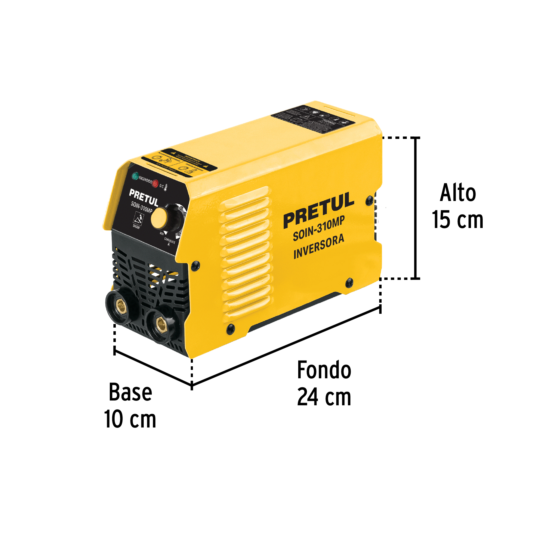 mini soldadora inversora 100a, 127 v, serie 300, pretul (29017) mini soldadora inversora 100a, 127 v, serie 300, pretul (29017)