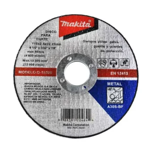 disco de corte para metal 115x2.5x22mm (d 18306)