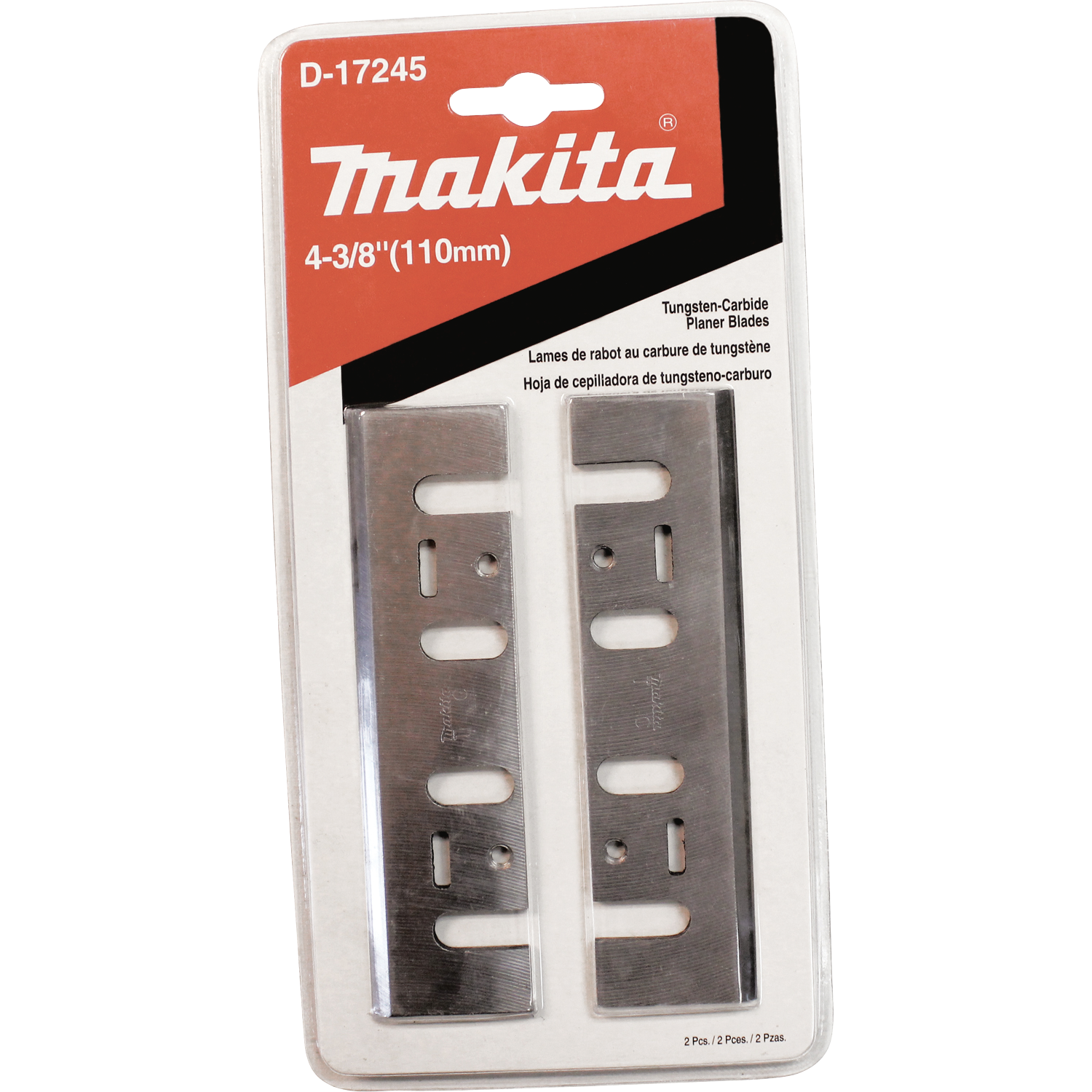 juego de navajas de 4‑3/8" para cepilladora con carburo de tungsteno makita (d 17245mk) juego de navajas de 4‑3/8" para cepilladora con carburo de tungsteno makita (d 17245mk)