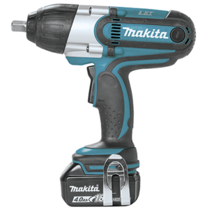 llave de impacto inalÁmbrica 1/2" 18v 4amp makita (dtw450rmjmk)