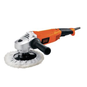 pulidora profesional 7 pulg 1300w black + deceker (wp1500kbd)